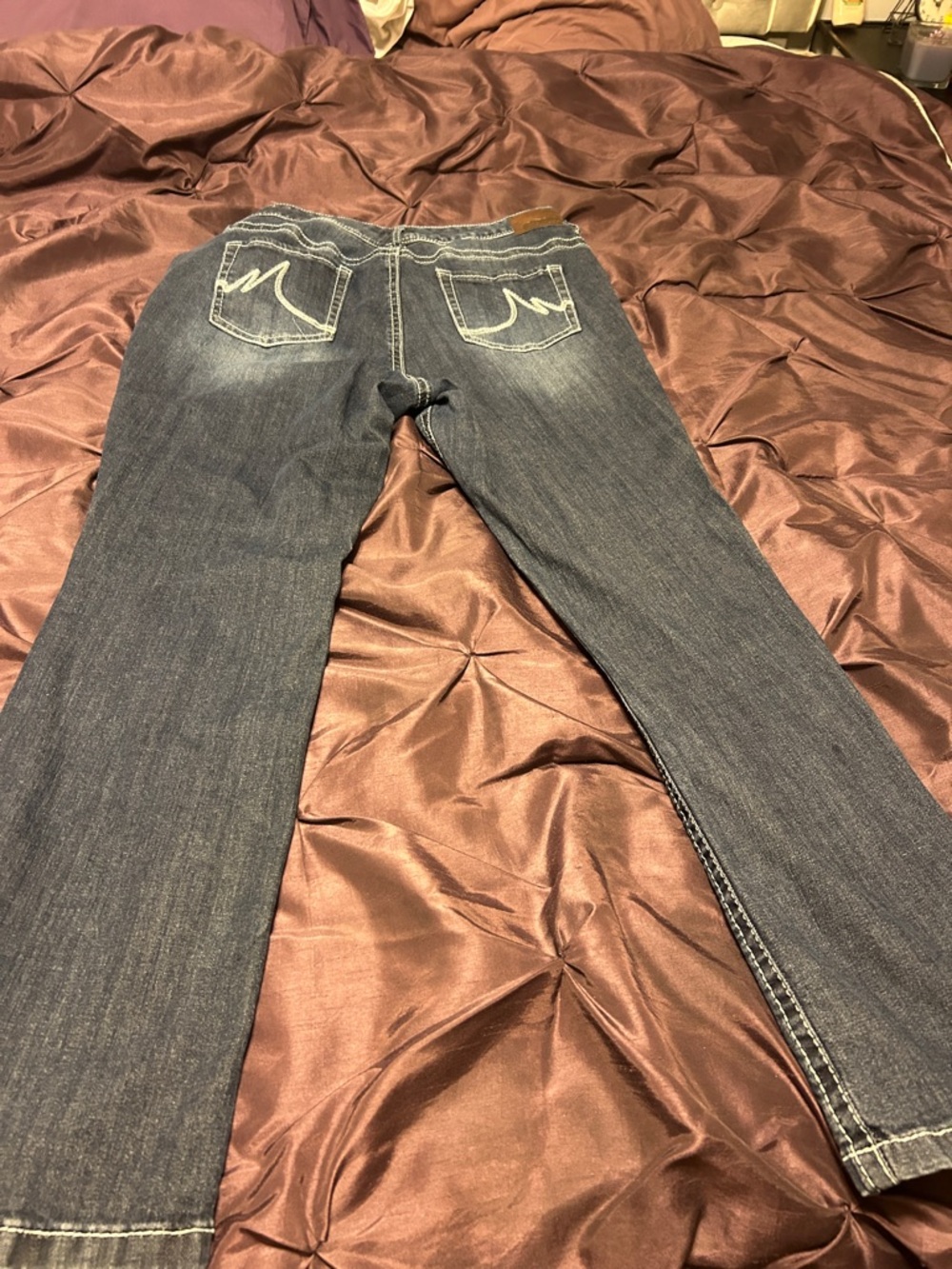Maurices Indigo Blue Straight Leg Jeans